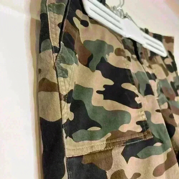 Nili Lotan Jenna Pants Coyote Brown Camouflage Size 4 - Picture 7 of 14